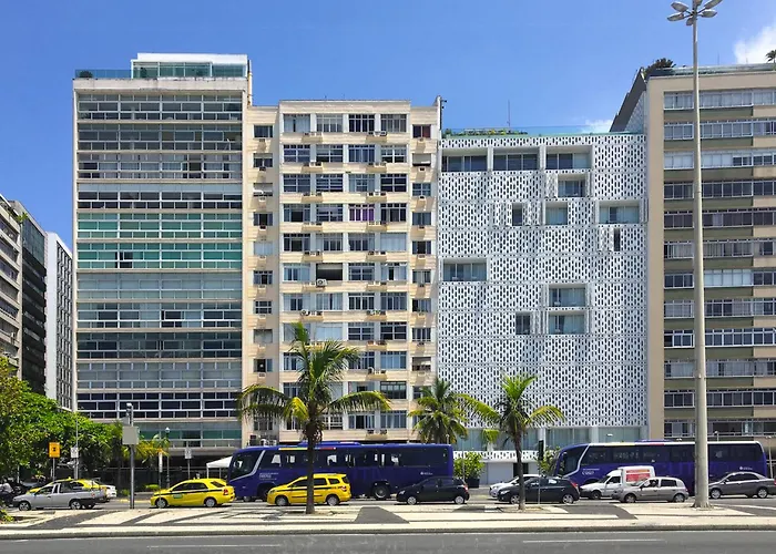 Unhotel - Studios Modernos, Acesso A Praia De Copacabana - Posto 6
